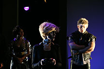 Regina Betancourt, Lynn Mancinelli, Matt McGorry - photo by Dixie Sheridan