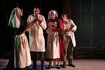 ValÃ©rie Hallier, Joe Fuer, Laurie Kilmartin, Christopher Swift - photo by Dixie Sheridan